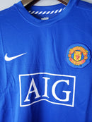 Camisa Manga Longa Manchester United 07/08 - Azul | GL Sports