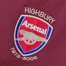 Camisa Manga Longa Arsenal 05/06 - Bordo | GL Sports