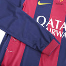Camisa Barcelona Retro Manga Longa Home Neymar JR 2014/2015 | GL Sports