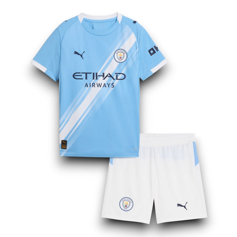 Conjunto Infantil Manchester City I 2025/26