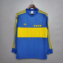Camisa Manga Longa Boca Juniors 1981 - Azul | GL Sports