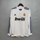 Camisa Manga Longa Real Madrid 10/11 - Branco | GL Sports
