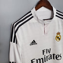 Camisa Manga Longa Real Madrid 14/15 - Branco | GL Sports