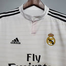 Camisa Manga Longa Real Madrid 14/15 - Branco | GL Sports