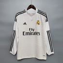 Camisa Manga Longa Real Madrid 14/15 - Branco | GL Sports
