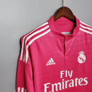 Camisa Manga Longa Real Madrid II 14/15 - Rosa | GL Sports