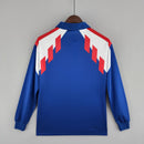 Camisa Manga Longa Seleção França 88/90 - Azul | GL Sports