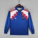 Camisa Manga Longa Seleção França 88/90 - Azul | GL Sports