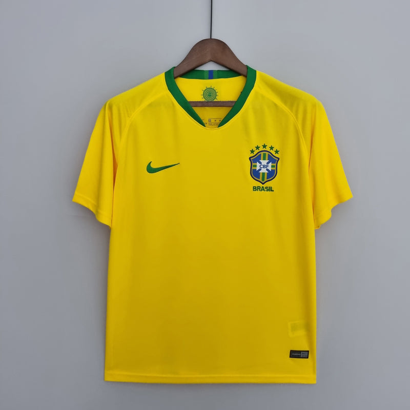 Camisa Seleção Brasileira Retrô 2008 Amarela - | GL Sports