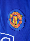 Camisa Manga Longa Manchester United 07/08 - Azul | GL Sports