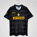 Camisa Inter de Milão Retrô 1997/1998 Preta | GL Sports