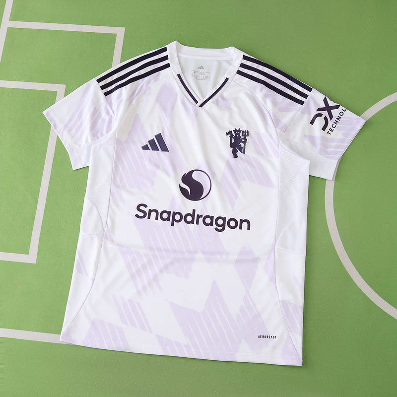 Camisa Manchester United II 25/26 - Branca | GL Sports
