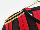 Camisa Milan Retrô Manga Longa 2013/2014 - Vermelha e Preta | GL Sports