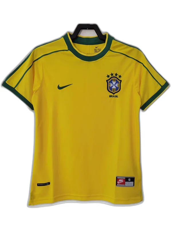 Camisa Brasil 1998 Home Versão Retrô | GL Sports